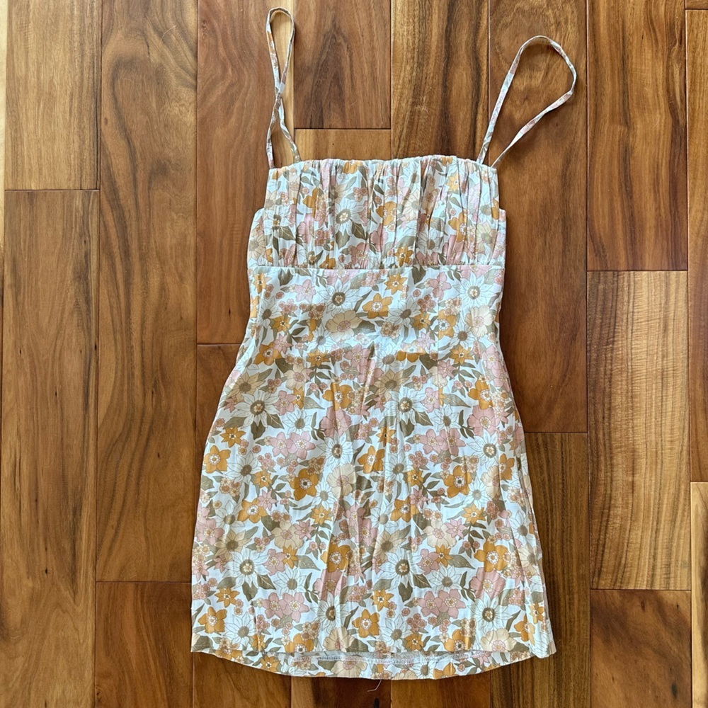 Rumer Paloma Mini Floral Dress size Small - Picture 3 of 7